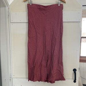 Loft Bias Cut MIDI Skirt, Sz M